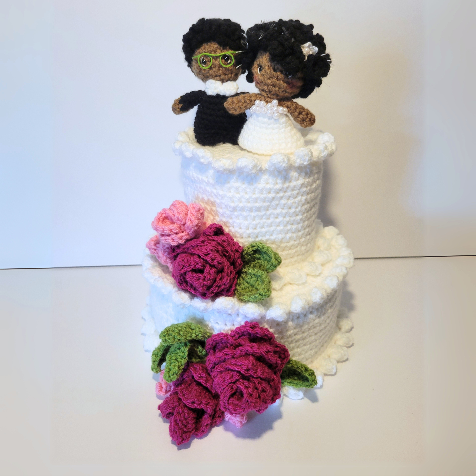 Custom Crochet Cake